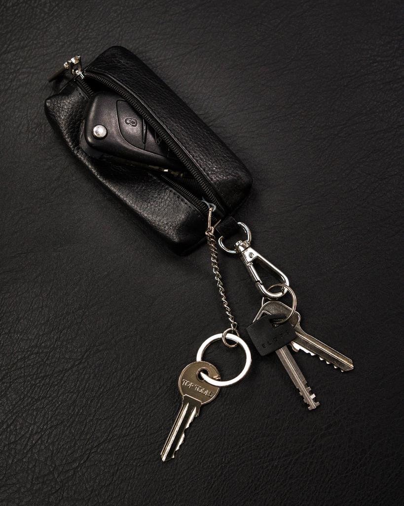 Leather Key Case SKL-001-NDM-6073 Black