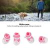 4pcs Dog Booties Spring Summer Fashionable Breathable Mesh Lightweight Slip Resistance Dog Paw Protector For Outdoor Walking