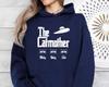 Cat Mom Pattern Hooded Sweatshirt - Women's Trendy Autumn/Winter Long Sleeve Top