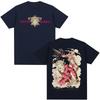 T-shirt Anime Jojo's Bizarre Adventure Giorno Giovanna Magliette Grafiche Manga Uomo Donna Abbigliamento Cotone Casual Magliette Oversize