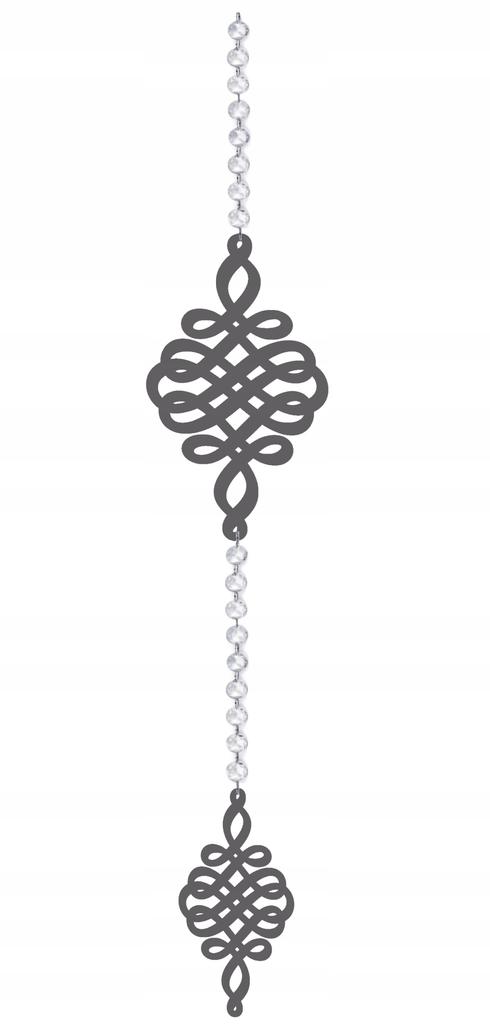 Z9 GARLAND pendant decoration OPENWORK decor GLAMOUR black