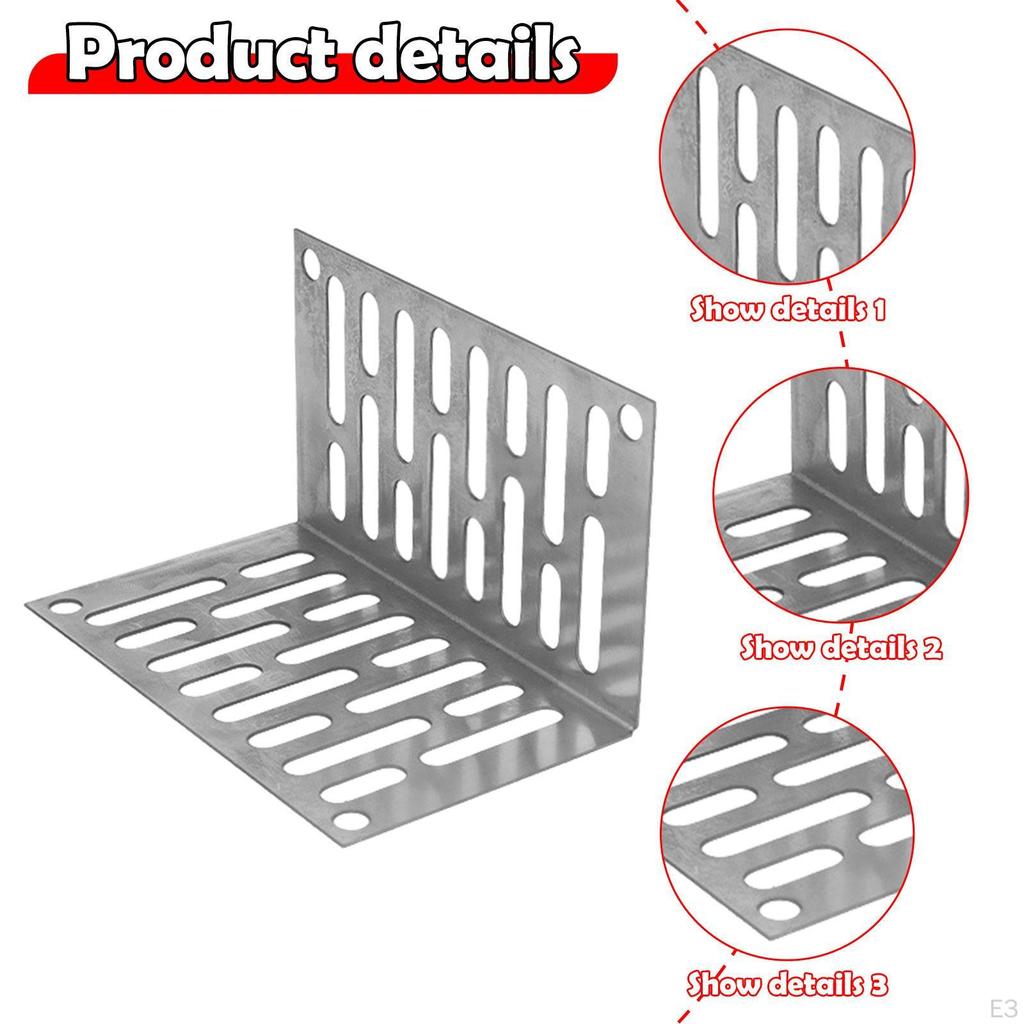 Corner Drain Wall Mounted Strainer Anti-Clogging Stainless Steel Shower for Bedroom