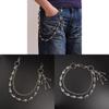 Hip Hop Skull Waist Chain Metal Necklace For Men Women Streetwear Fashion Accessory