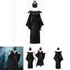 Elegantes Erwachsenen Maleficent Böse Königin Cosplay Kostüm Outfit für Edeldamen