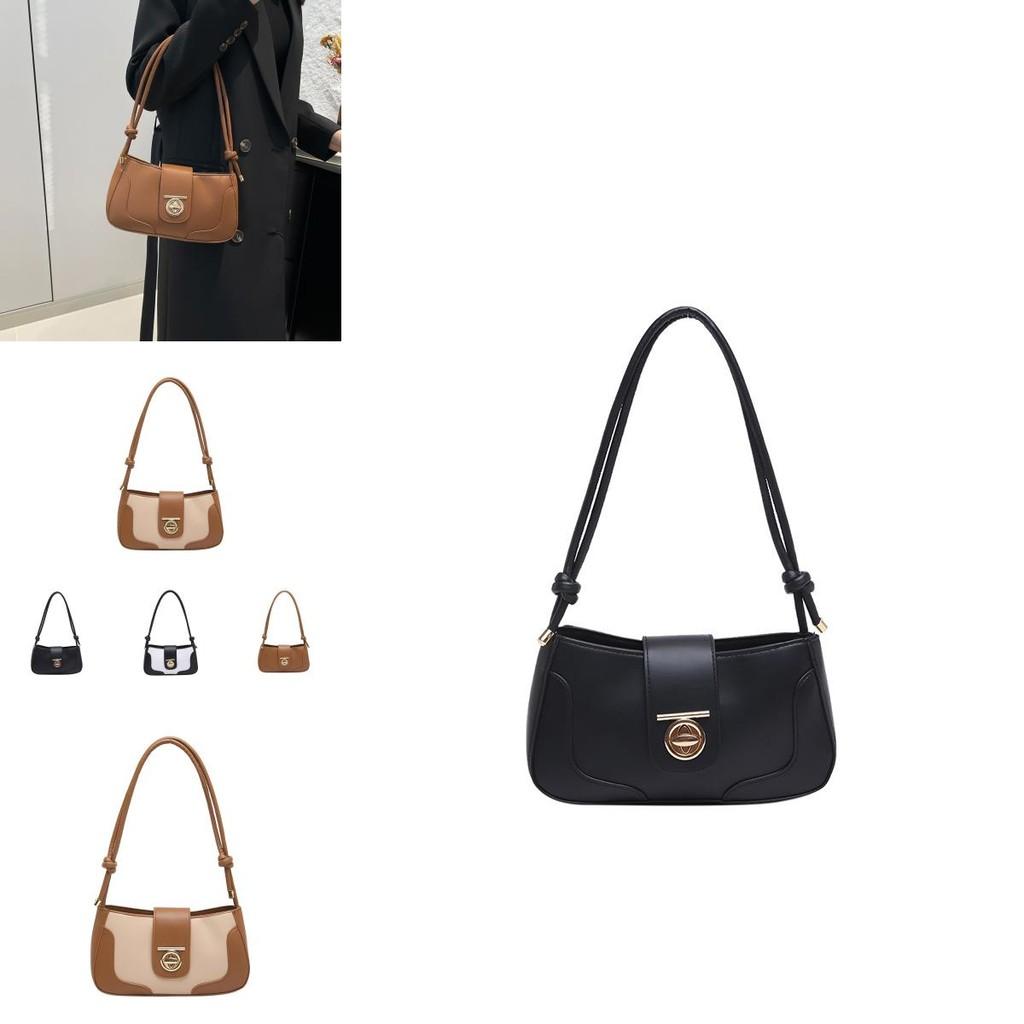 Trendy Chic Color-blocked Handheld Small Square Bag For Women Perfect For Winter Fashion