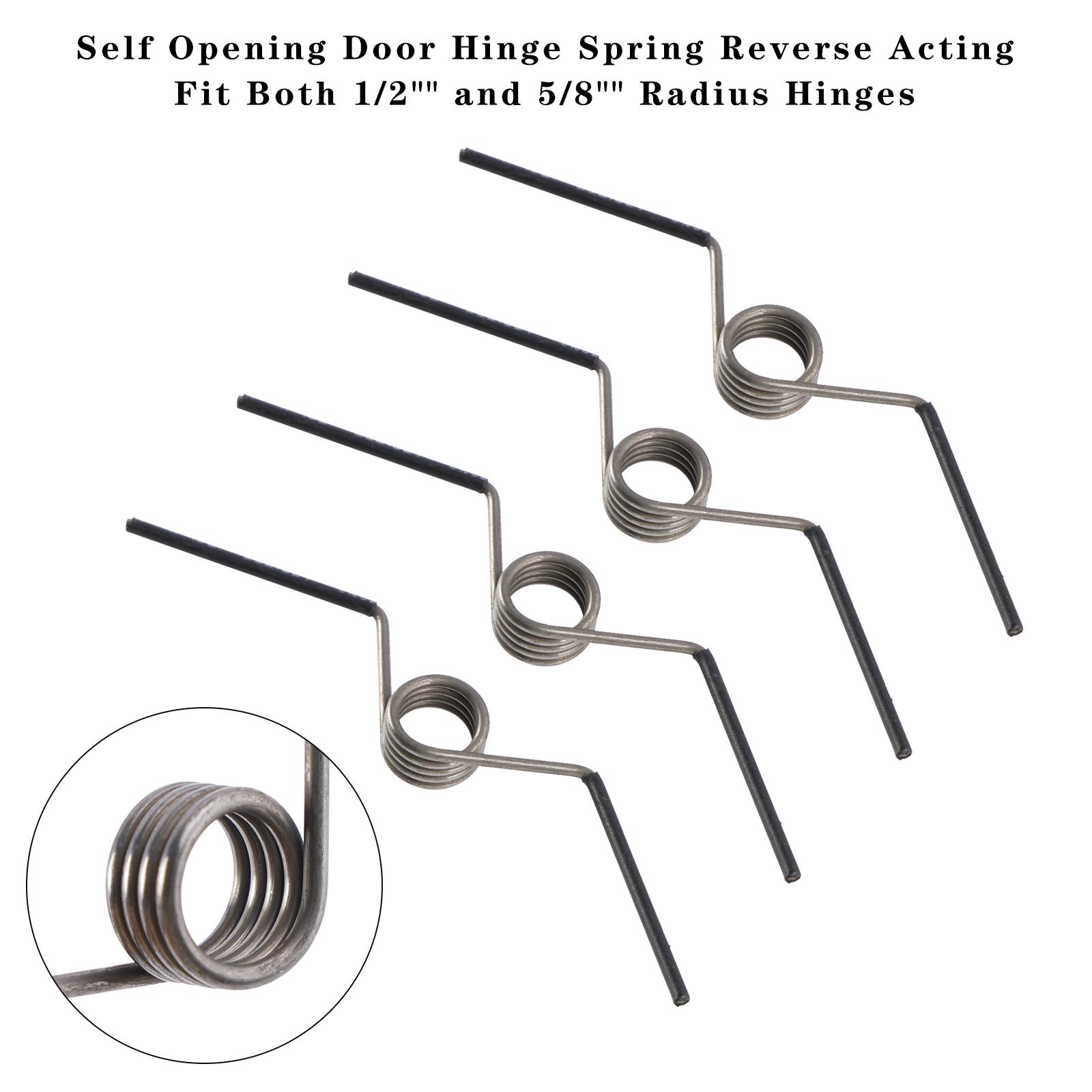 

Self Opening Door Hinge Spring Reverse Acting Both 1/2 and 5/8 Radius Hinges
