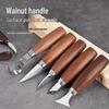 Handmade Woodworking & Carving Knife Set: Professional Whittling, Kukri, and Spoon Digging Tools