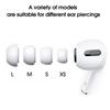 4 Pairs Silicone Ear Tips & 2in1 Earphone Cleaner Brush Tools for Airpods Pro 1 2 Earphones Wireless Noise Reduction Pad BT Earp