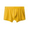 Antibacterial Solid Color Modal Mid Waist Men Boxer Brief Underwear