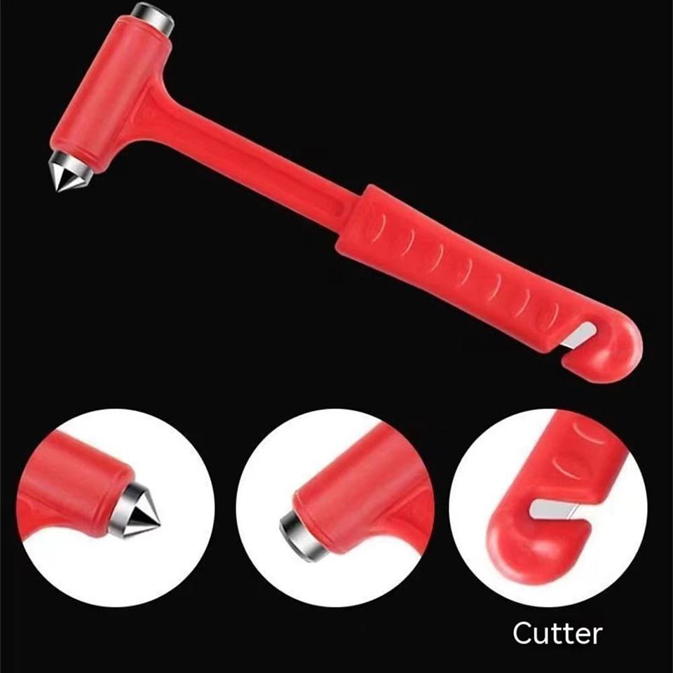 Car Safety Hammer Car Window Glass Breaker Belt Cutter Tool Car Emergency Safety Escape Hammer Glass Windshield Breaker