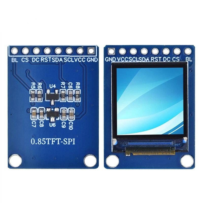 Versatile 0.85 Inch IPS LCD Display Module For ESP32 Raspberry Pi Tech Projects