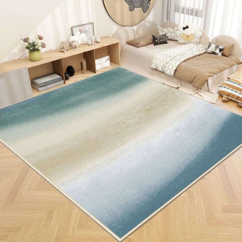 Living Room Carpet Simple Grey Floor Mat Coffee Table Sofa Bedroom Bedside Carpet Large Area