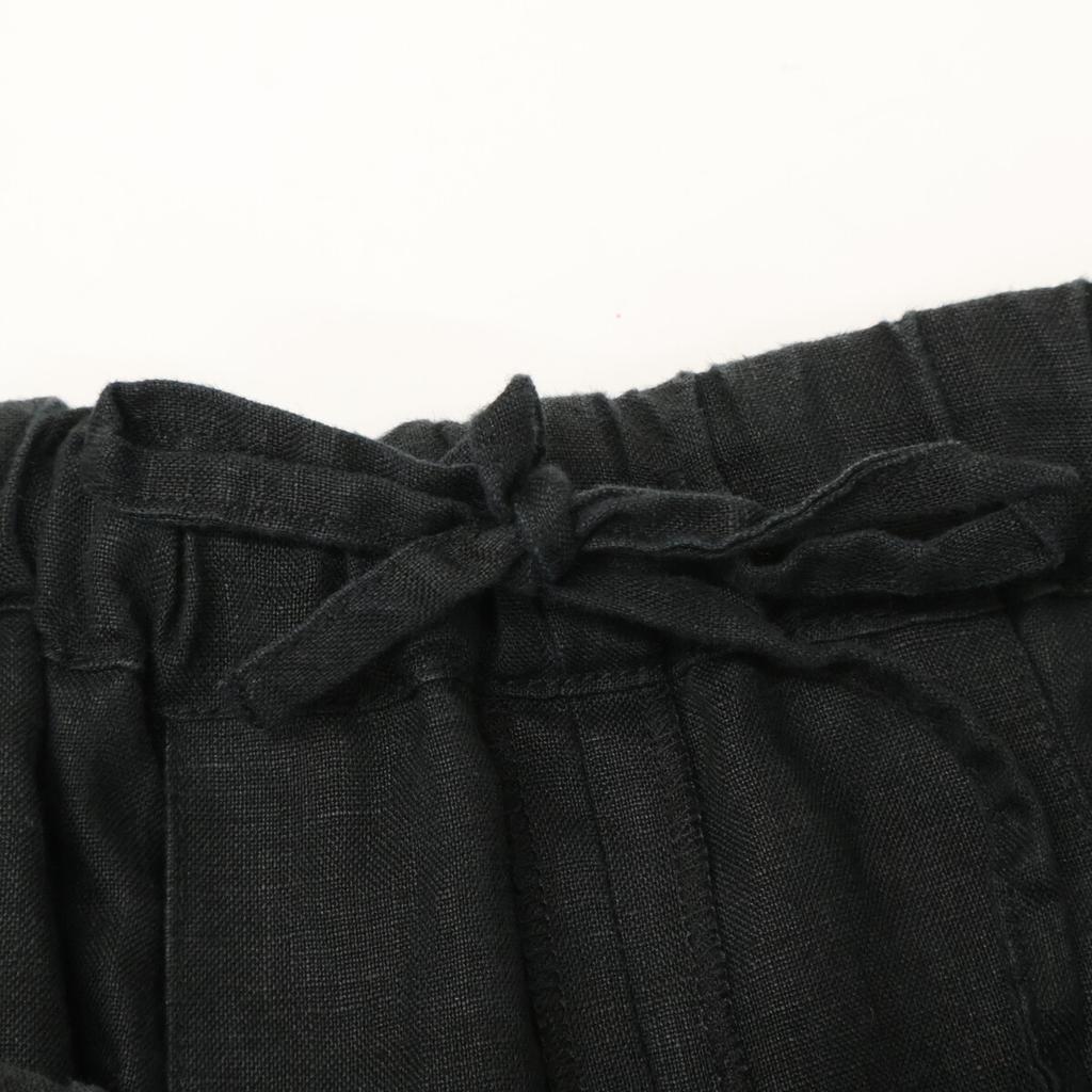 JOURNAL STANDARD 23030400600110 Linen tuck culottes/ Bottoms * There is no size description. blackUsed
