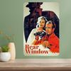 Rear Window Classic Movie Metal Poster Sign