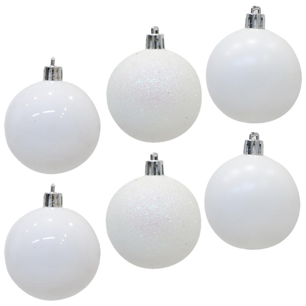 6Pcs Christmas Ball Ornaments Decorative Hanging Balls for Xmas Tree Party Home Window Door Wall Decorations Reusable