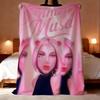 Omar Courtz Album PRIMERA MUSA Throw Lightweight G Flannel Blanket Soft Skinfriendly for Summer Cooling