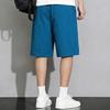 Men's Plus Size Bubble Fabric Sports Shorts, Loose Fit Drawstring Summer Shorts (5XL-12XL)