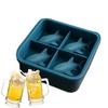 Silicone Ice Mold Creative Shark Ice Cubes Making Mold Household Baking DIY Mold Making Tool Kitchen Tool Supplies