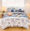 Four-piece Set for Bed, Three-piece Set, Skin-friendly Sheets, Quilt Covers, Pillowcases.