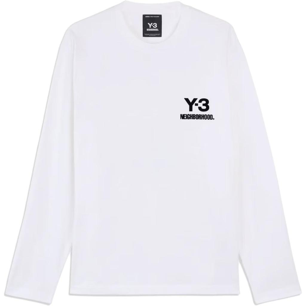 Y-3 Nbhd Logo Long Sleeve T-Shirt JX7455