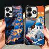 Santorini Greece Summer Plating Phone Case For Xiaomi Redmi Note 14 15 Pro Plus 13 12 11 11S 11T 10 9S 9 5G Anti-Fall Airabag Co