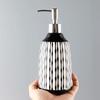 550ml Dispenser Ceramic Lotion Press Bottle Hotel Home Stay Shampoo Bath Gel Separate Bottles  Dispenser Soap  Bathroom