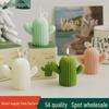 Cactus-Shaped Handmade Scented Candle: Creative Party Favor & Small Gift