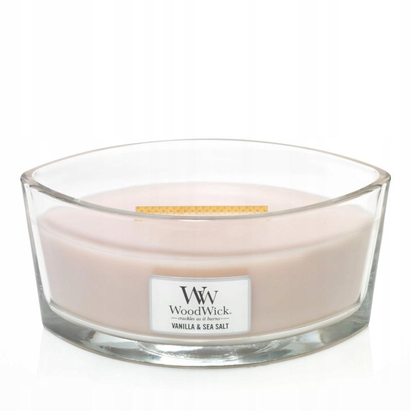 Woodwick Świeca Vanilla & Sea Salt 453,6G Elipsa