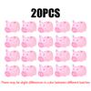 5-20PCS/Set Squeaky Rubber Pig Mini Cute Pink Pigs Screaming Sound Piggy Ornament Pet Game Props Giveaway Gift Dog Accessory ZYF 5