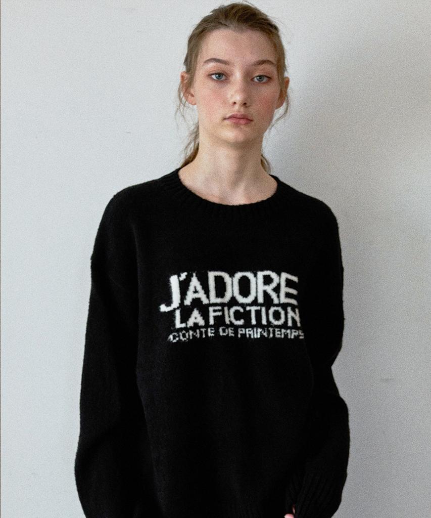 LARTIGENT Ltg6 Fiction Knit(Black)