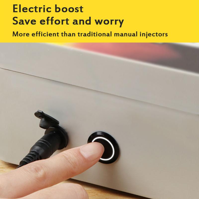 AC 100-240V Inyector Eléctrico Portátil Bomba de Inyección Eléctrica de Salmuera Máquina de Curado de Carne Jeringa Marinadora de Carne Procesador de Carne