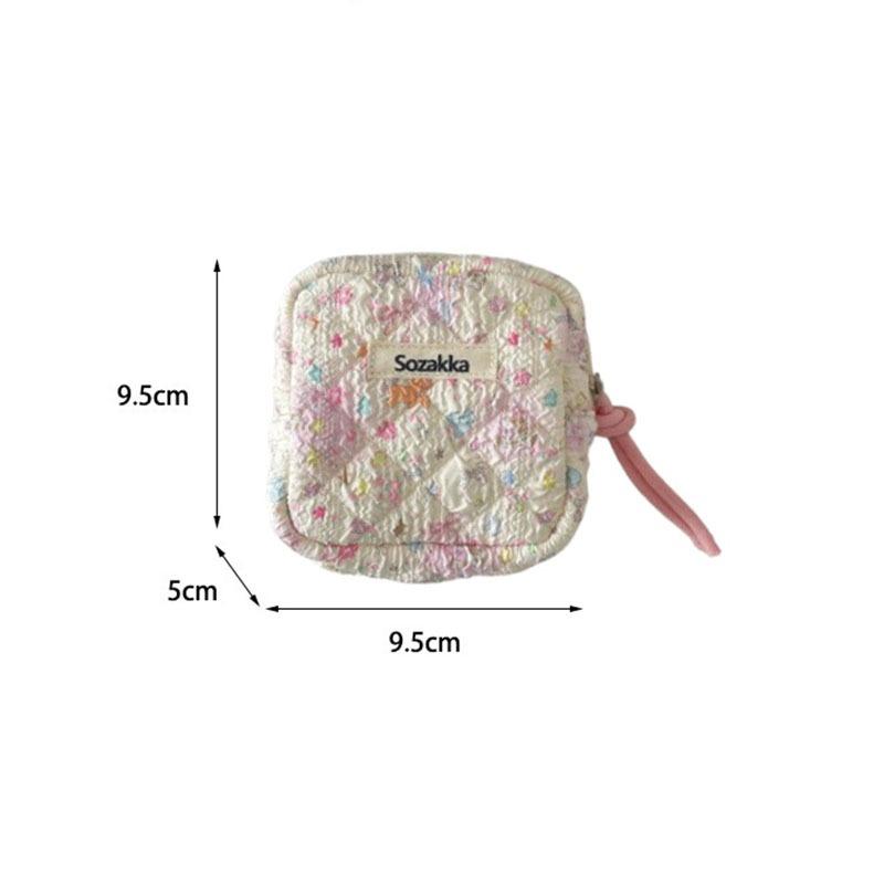 Cute Sanitary Napkins Menstruation Towel Storage Bag Portable Cartoon Cute Mini Student Tampon Monthly Bag Storage Bag Case