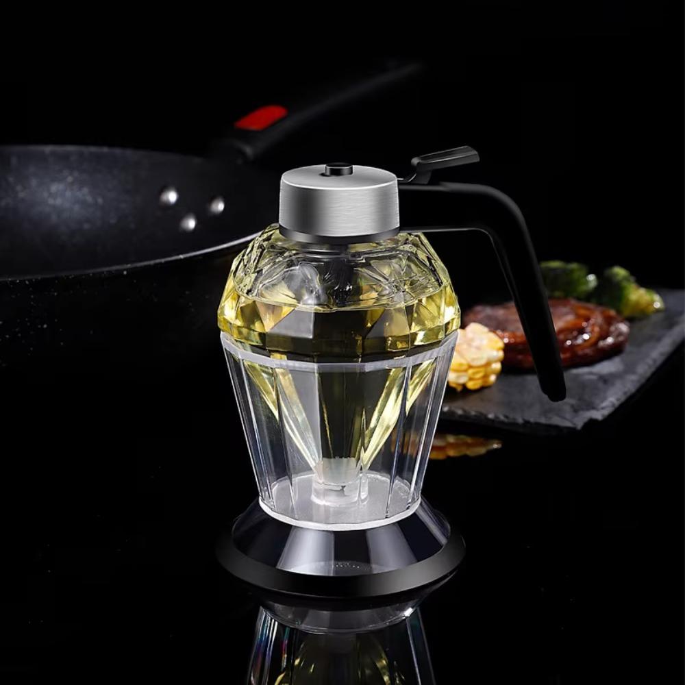 200 ML Shaped Honey Dispenser Glass Syrup Dispenser Vinegar and Sauce Dispenser Cooking