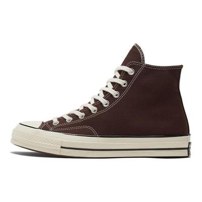 1970er Chuck Taylor All Star Bequeme und vielseitige High-Top Canvas-Schuhe Unisex Kaffeefarbe