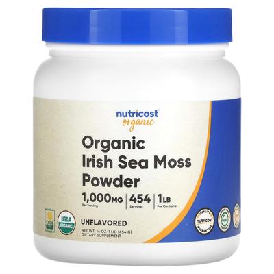 Polvere di Muschio Marino Irlandese Biologico, Senza Aroma, 454G(16 once)