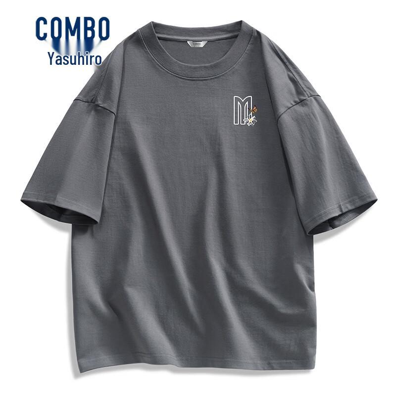 Kangbo Men s 100% Cotton Breathable Short Sleeve T-Shirt 170