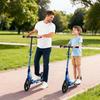 Monopattino per Bambini dagli 8 Anni in Su, Adolescenti e Adulti, Monopattino a 2 Ruote per Bambini con Manubrio Regolabile in Altezza, Ampio Pedale Antiscivolo, Pieghevole Leggero per