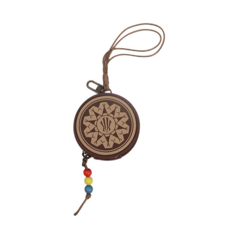 

Новый кошелек унисекс из искусственной кожи PU с мелкой зернистой текстурой личи, Anta, каштаново-коричневый, 192511126R-1 8.1*3.6*8.1CM