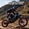 Y88 E-Moto 3000W48V30AH Freno Idraulico Pneumatici 12+14 Pollici Moto Elettrica Off-Road