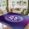Austria Wien FC Design Crystal Velvet Rug Soft Decorative Mat for Bedroom Entrance