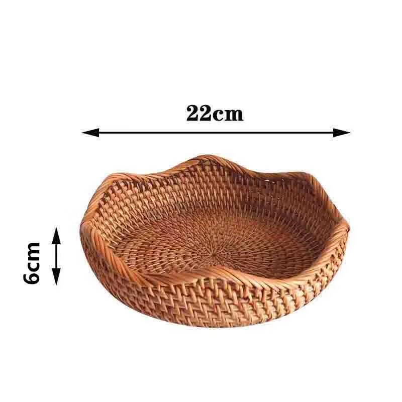 Handwoven Rattan & Bamboo Storage Baskets
