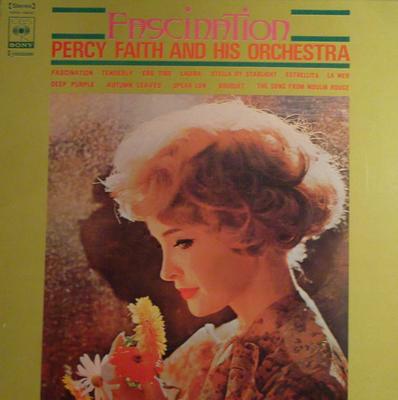 LP Record PERCY FAITH & HIS ORCHESTRA - Fascination SONX60082 CBS/Sony 1969 Japan Pop Used