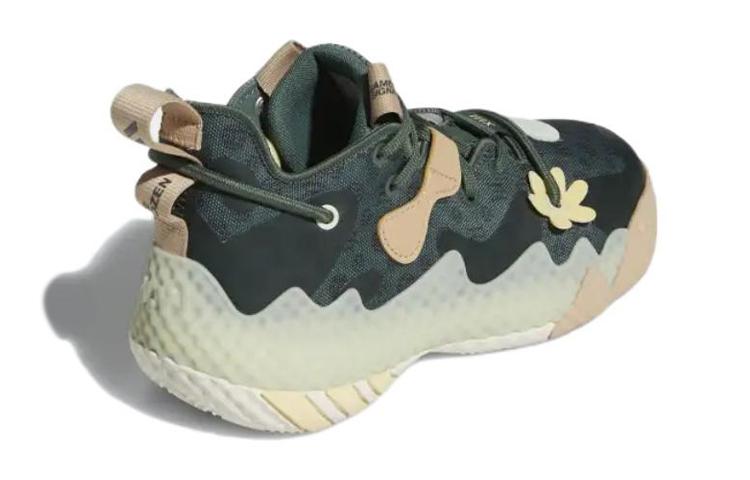 adidas Harden Vol.6 Slip Resistant, Abrasion Resistant, Breathable Low Top Performance Basketball Shoes Green Unisex GV7058