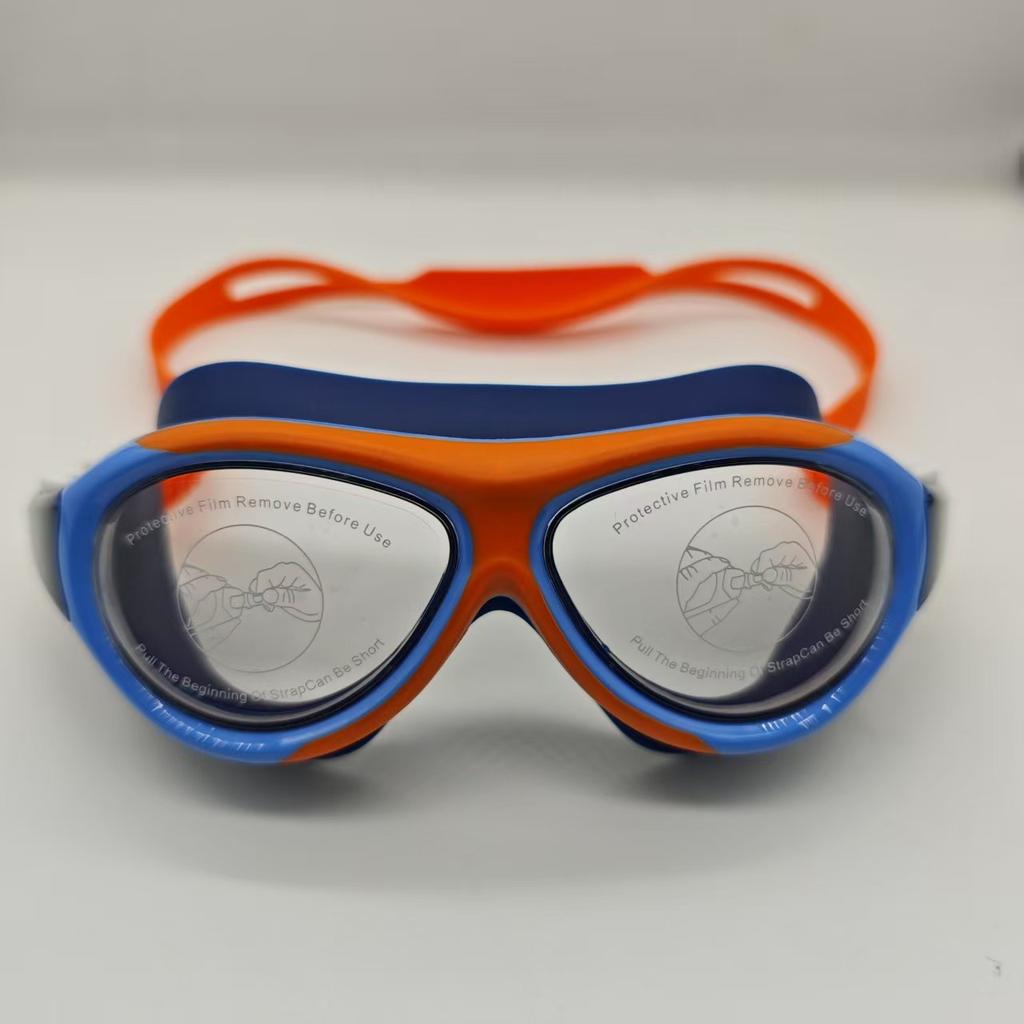 Children's Large Frame Swimming Goggles Waterproof and Anti-fog High-definition Swimming Goggles Swimming Goggles Spot