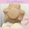 Summer Wide Brim Hat With Breathable Linen Material For Beach Vacation And Sun Protection