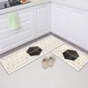 Kitchen Mat Antislip Bath Mat Soft Bedroom Floor Mat Living Room Carpet Doormat Kitchen Rug 