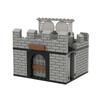 Non-Toxic Moc Medieval Ancient Watchtower Building Blocks Kit Castle Expand Soldiers' War Defense Base Twon Toy For Children Birthday Gift
