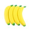 Banana-Squishies Squeeze Toy Giant-Squishy-Banana Realistic Fruit Sensory Toy Adult Relieves Stress Squeeze Toy Present