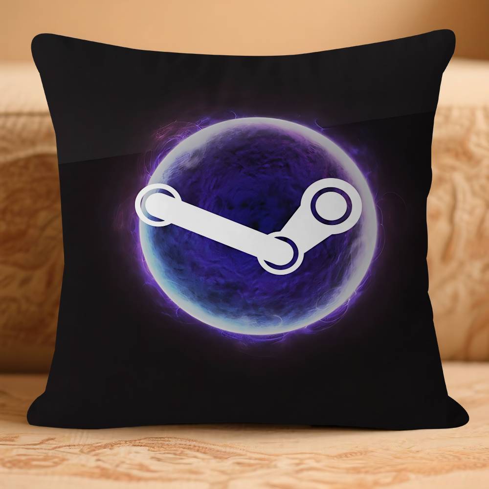 S-steam Logo Povlak na polštář Potah na polštář na pohovku Dekorace do domácnosti Dětský dárek