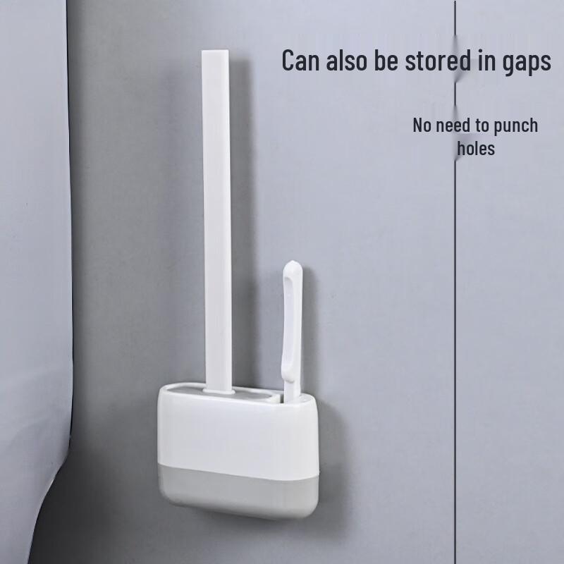 Yixi Long Handle Toilet Brush with Base